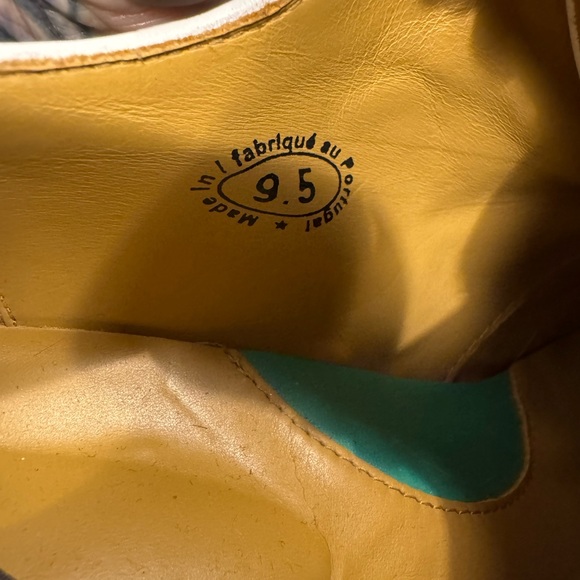 John Fluevog Green and White Heels - Picture 7 of 8